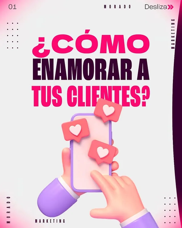 Creatividad de Morado: cómo enamorar a tus clientes